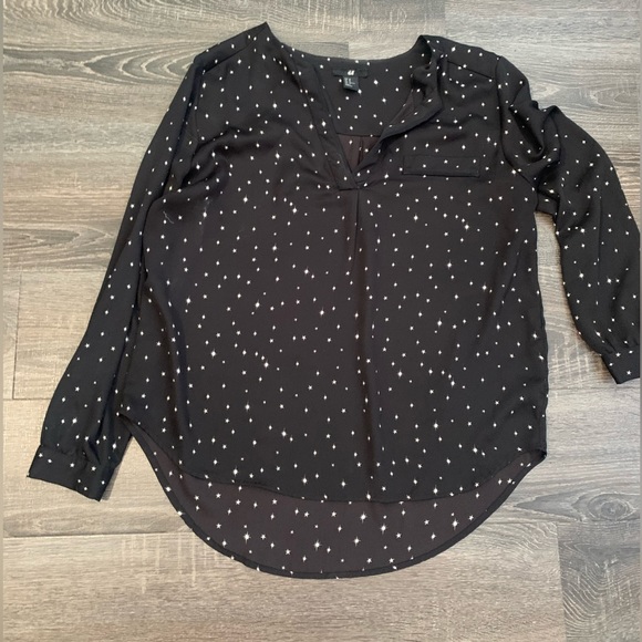 H&M, silky star top, great condition. - Picture 2 of 3